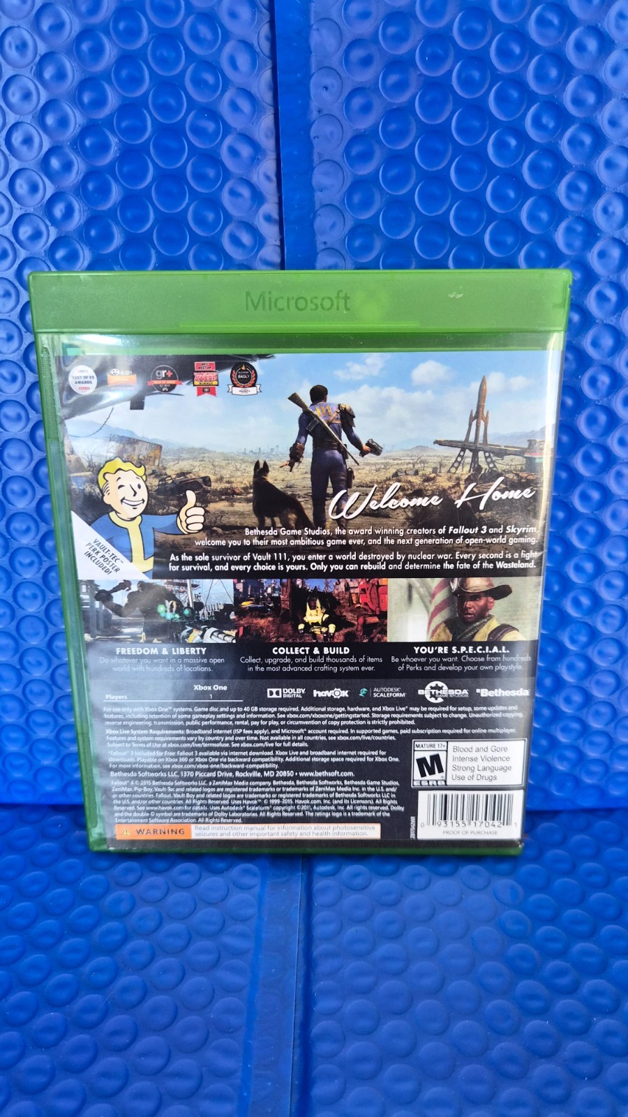 Fallout 4 -CIB W/ Map (Microsoft Xbox One)
