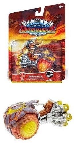 LOT OF 2 SUPERCHARGERS SKYLANDERS BURN CYCLE & STEALTH STINGER BONUS SHARK TANK