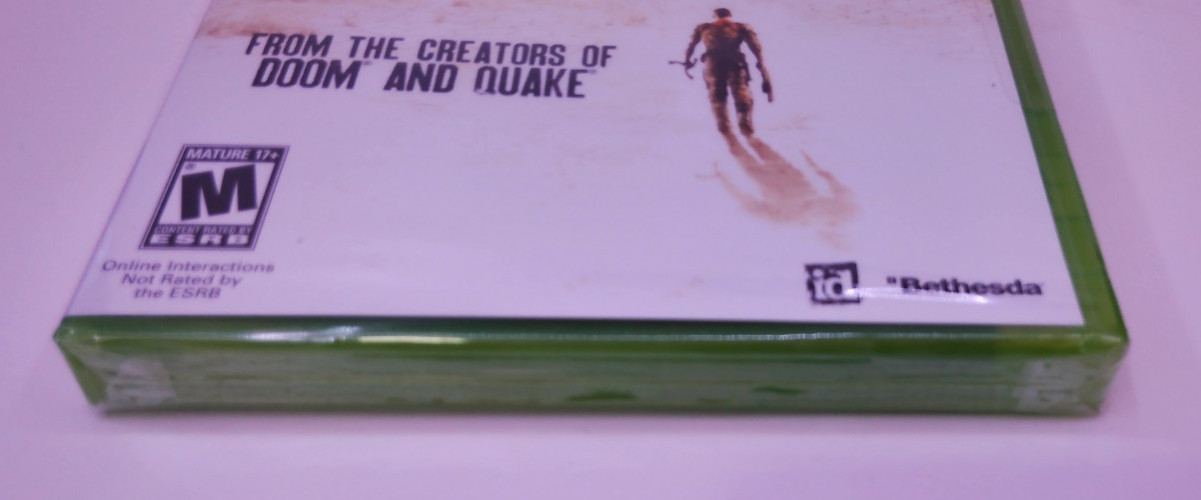 Rage (Xbox 360, 2011) – New Sealed Rare Version Bethesda