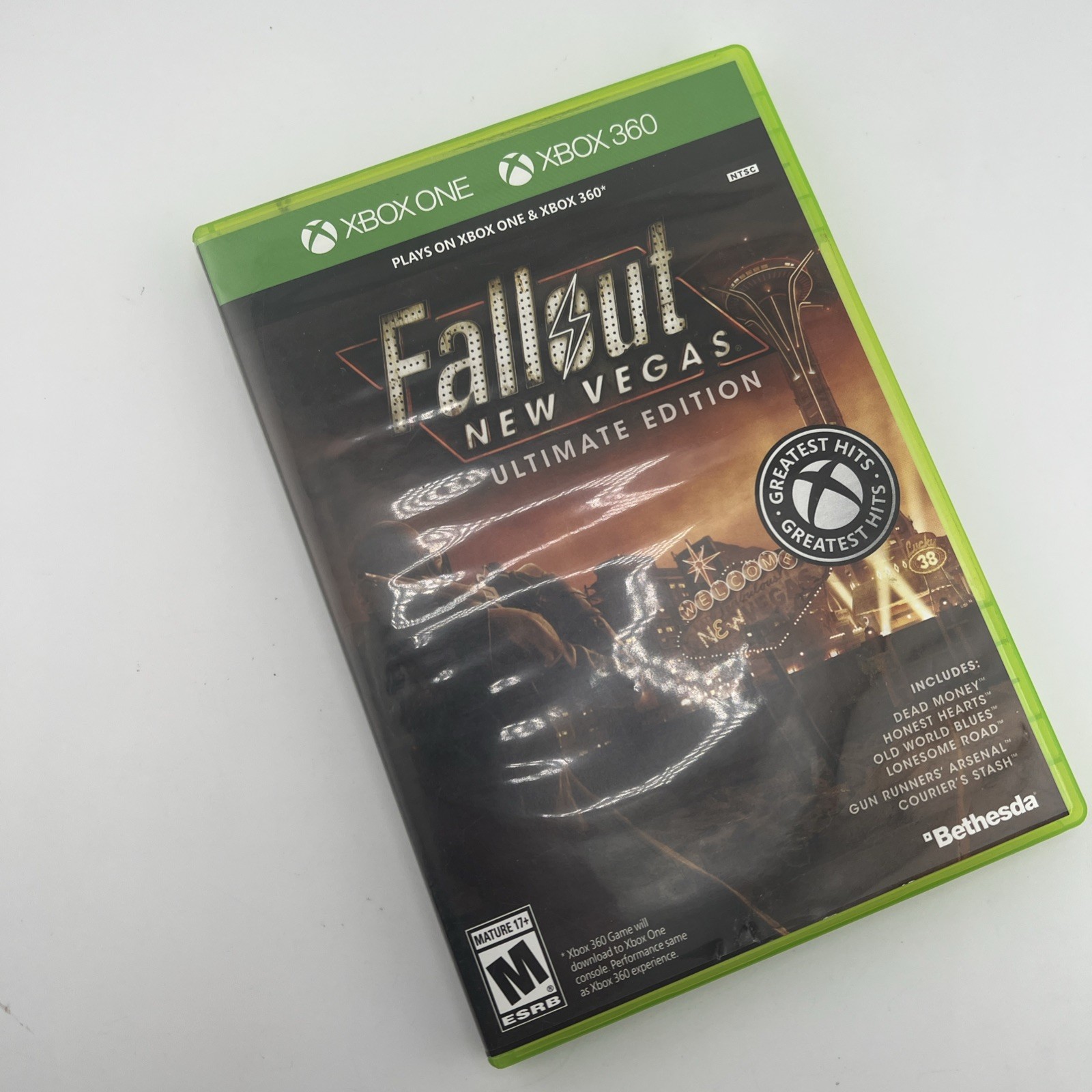 Fallout New Vegas Ultimate Edition (Xbox 360/Xbox One) 2 Disc Case PERFECT DISCS
