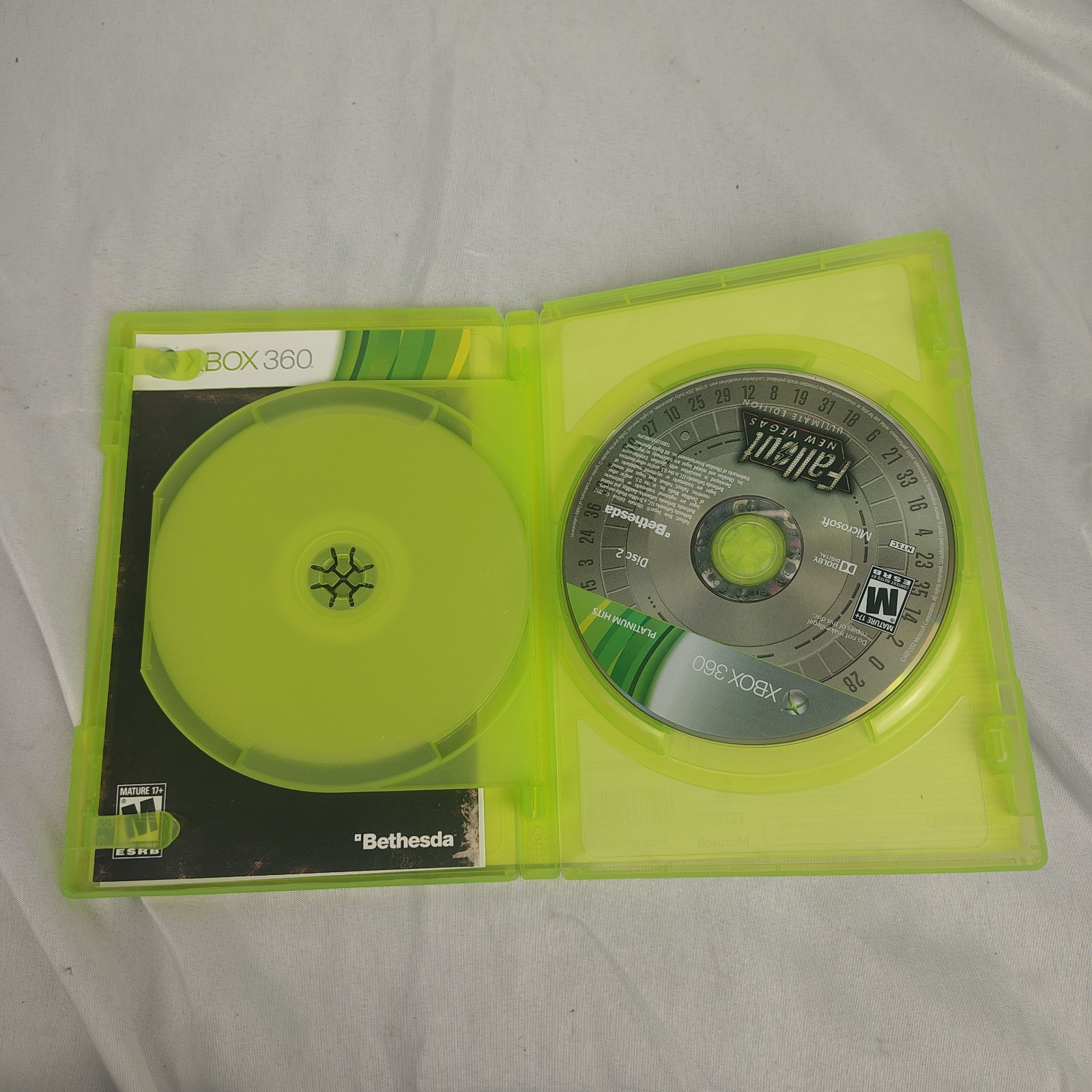 Fallout: New Vegas – Ultimate Edition (Xbox 360, 2012) 2 Disc