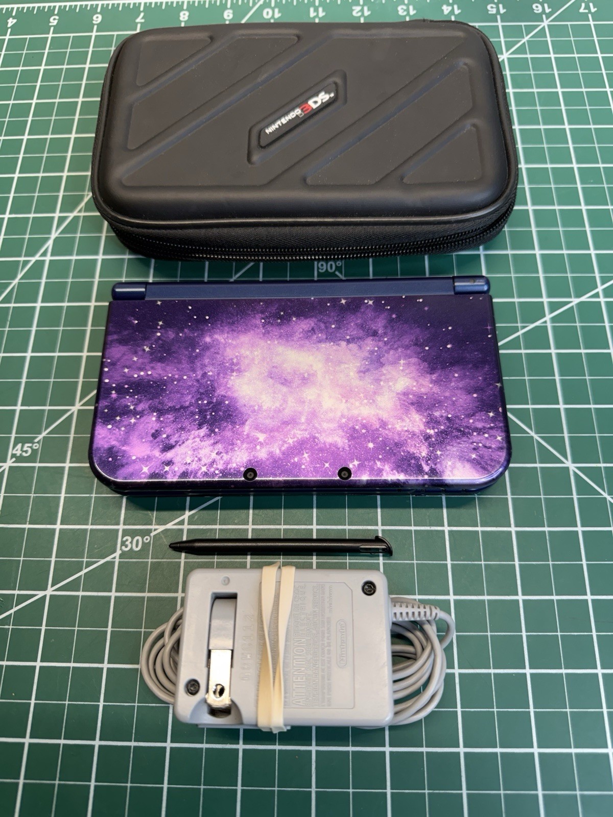 Nintendo New 3DS XL Galaxy Edition (US Version) w/Case & Charger Free Shipping