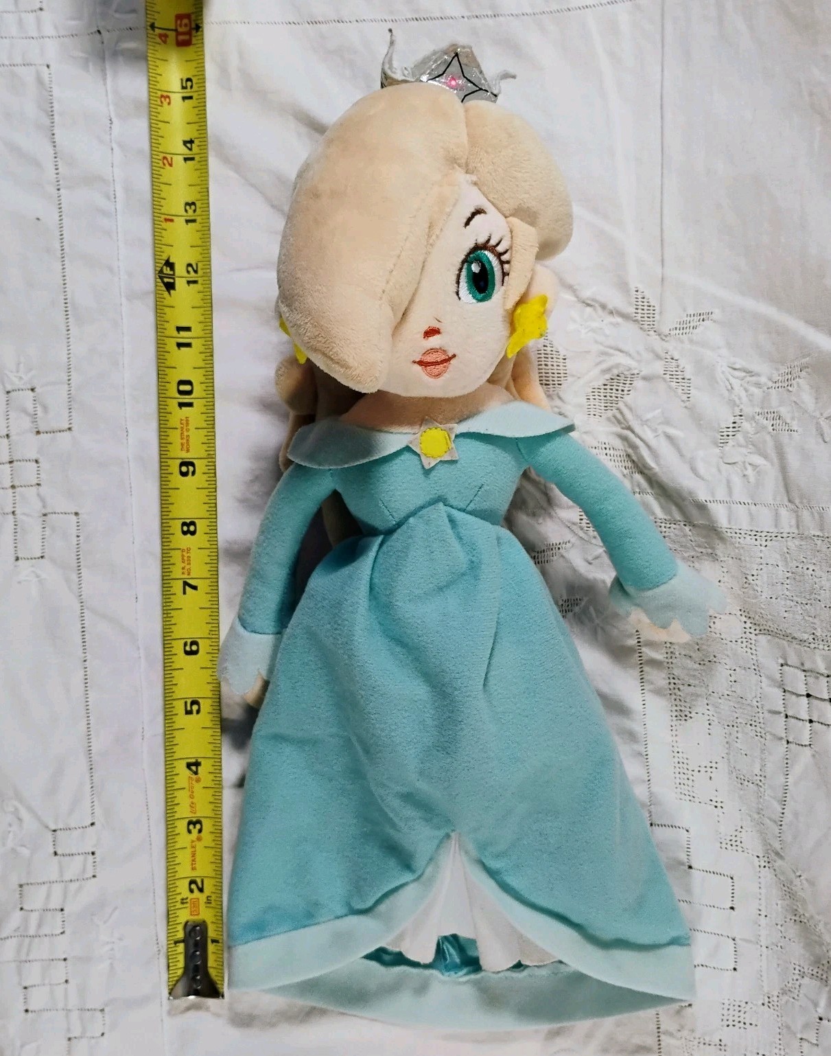 2020 Good Stuff Nintendo Super Mario PRINCESS ROSALINA 14″ Plush Doll RARE