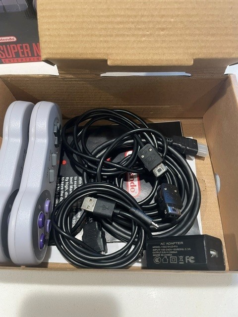 Nintendo Super NES SNES Classic Edition CIB Complete in Box Tested Excellent OEM