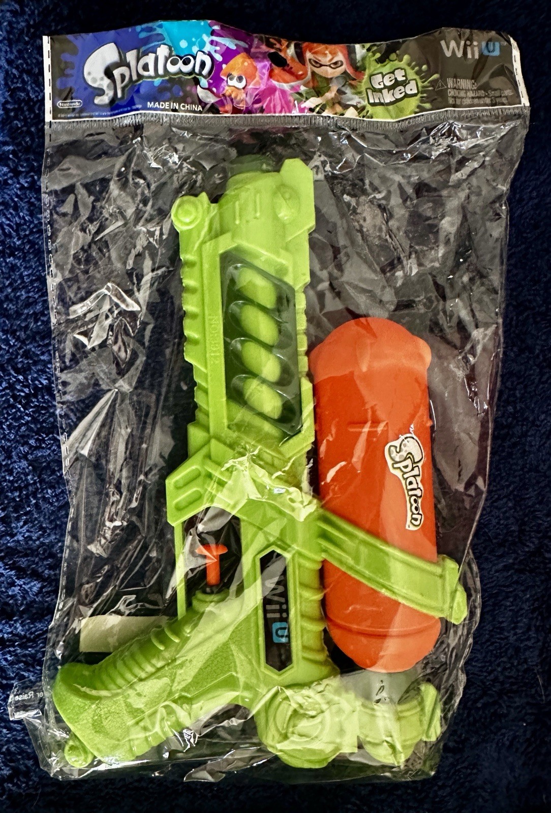 Splatoon Promo Water Gun Blaster Nintendo Wii U Target Exclusive Rare HTF New