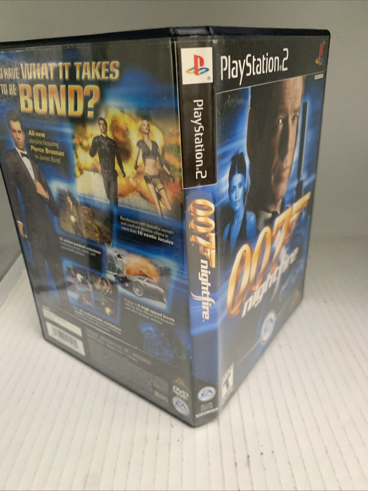 Mint Condition James Bond 007: NightFire (Sony PlayStation 2, 2002) See Pics CIB