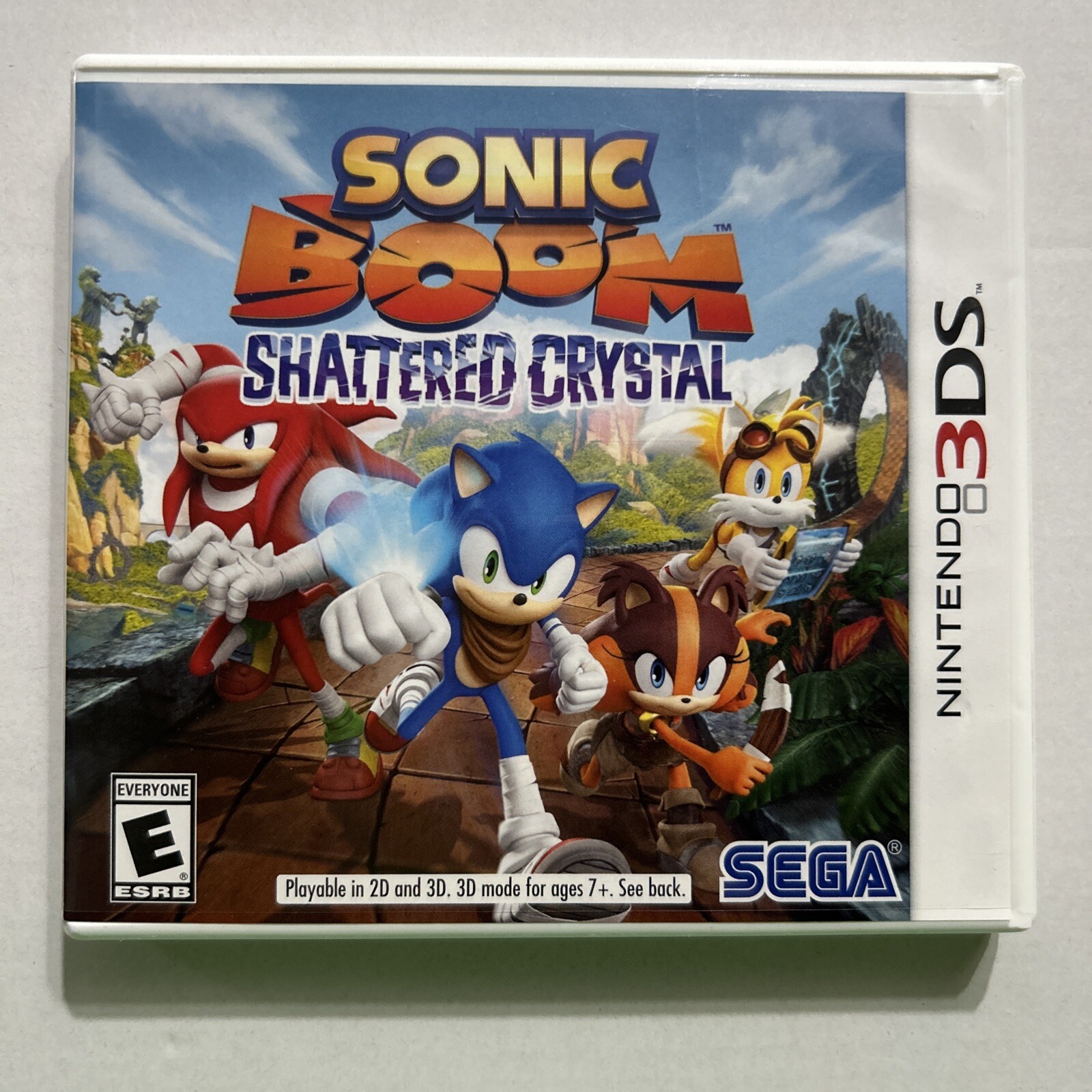 Sonic Boom: Shattered Crystal (Nintendo 3DS, 2014) CIB Complete