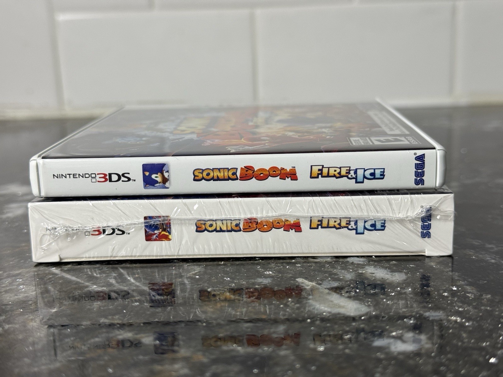 Sonic Boom: Fire & Ice Launch Edition (Nintendo 3DS, 2016) COMPLETE CIB NICE!!