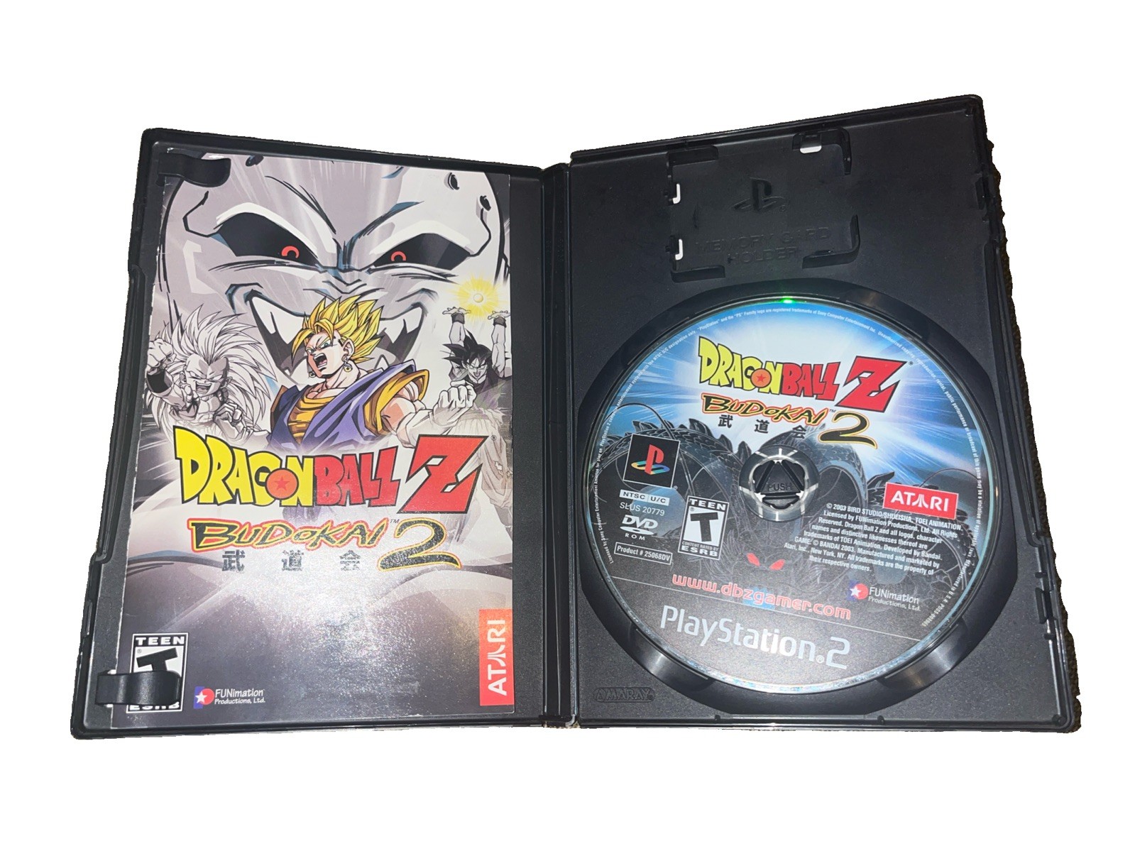 Dragon Ball Z: Budokai 2; CIB (Sony PlayStation 2, 2003)