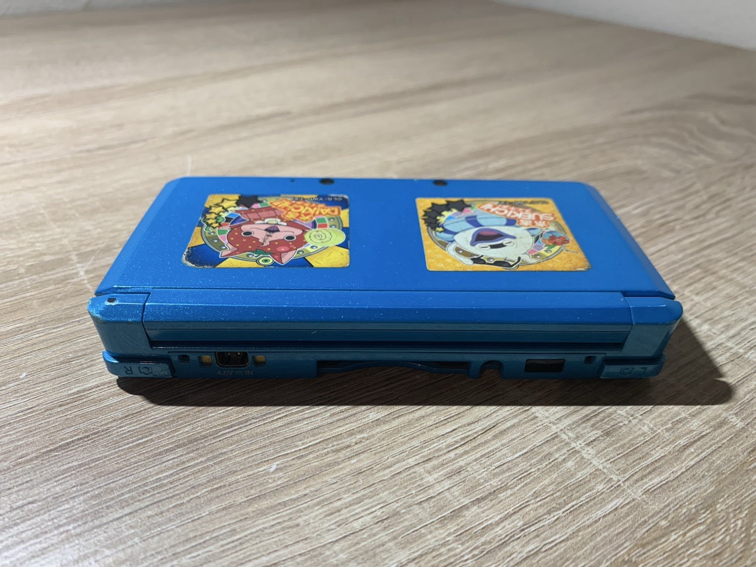 1129 Nintendo 3DS Light Blue For Parts