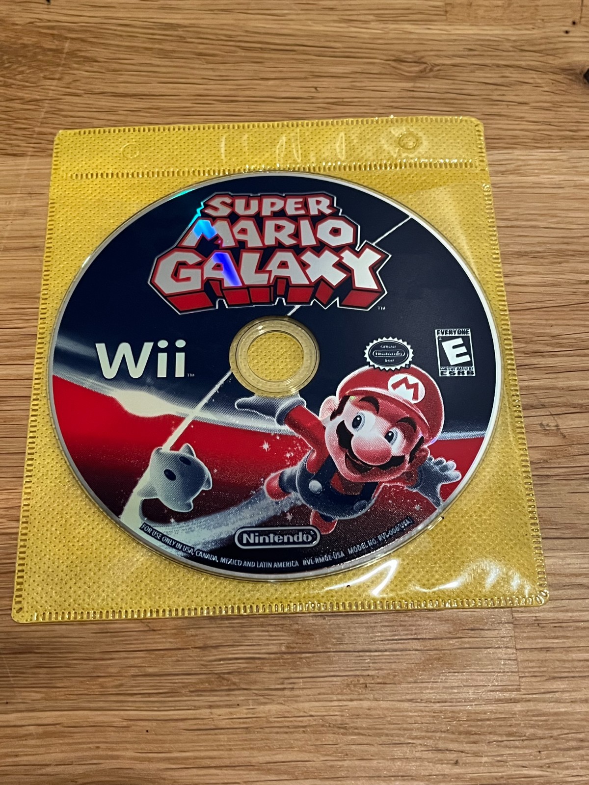 Nintendo Wii Super Mario Galaxy Game – Complete – Tested