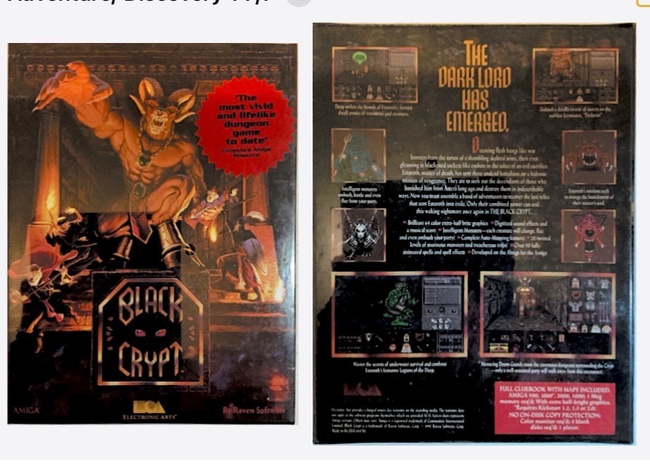 Black Crypt Amiga