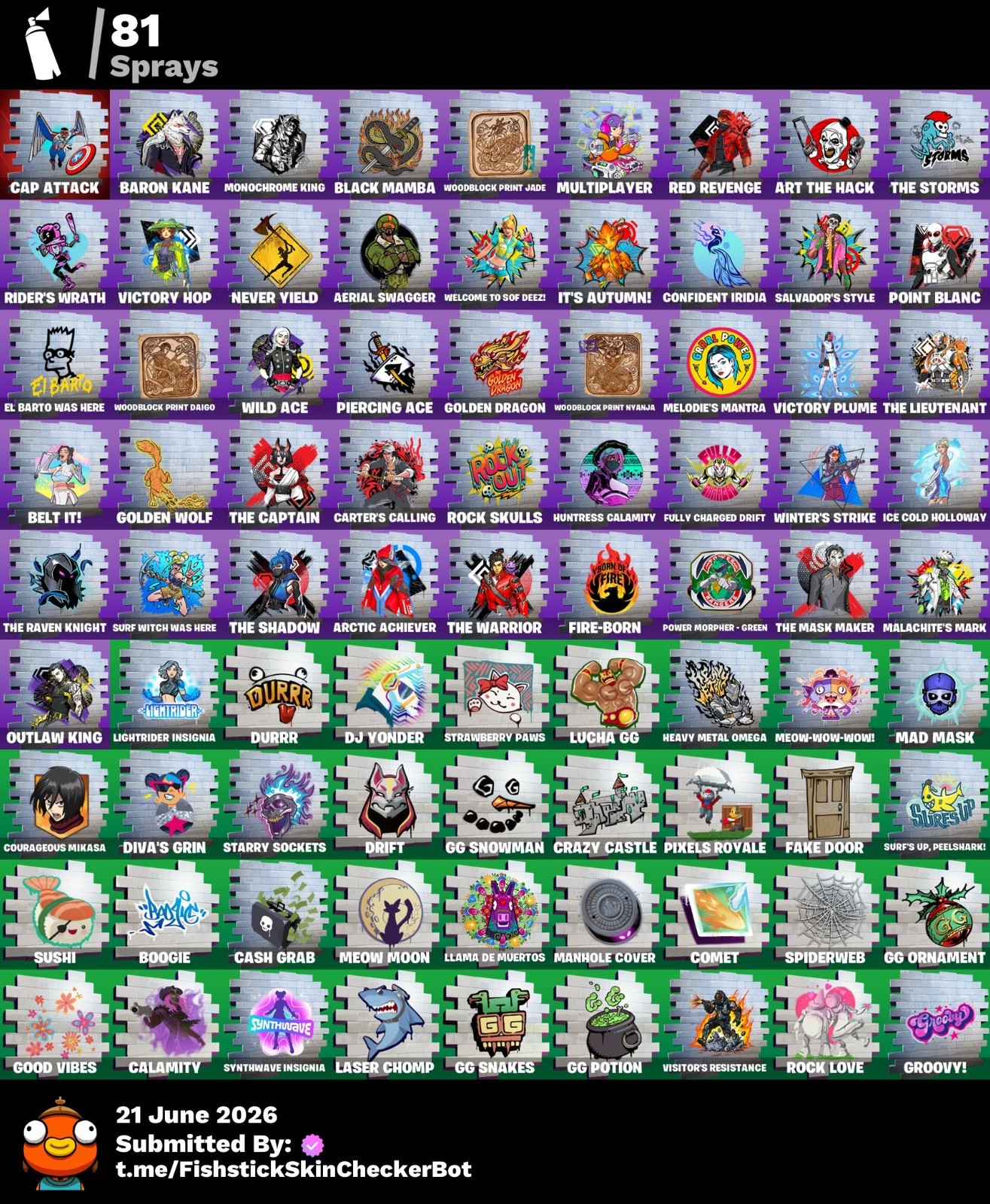 🔥24 Set: Rogue Agent, Drift, Calamity, Ravage, Take The L, Fresh, Redline