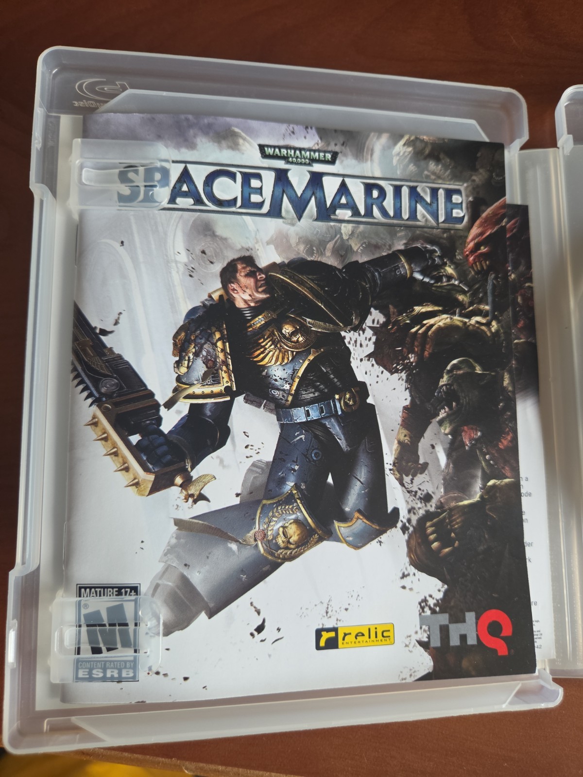 Warhammer 40,000: Space Marine (Sony PlayStation 3, 2011)