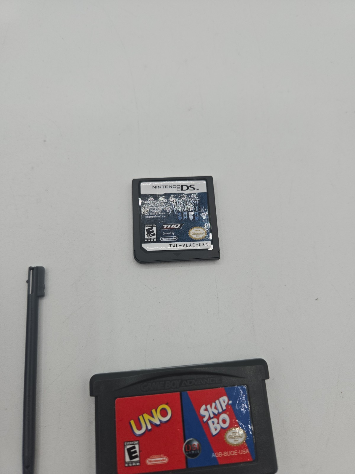 Nintendo DS Model NTR-001 Cobalt Blue Tested Working Console Charger Games Minty