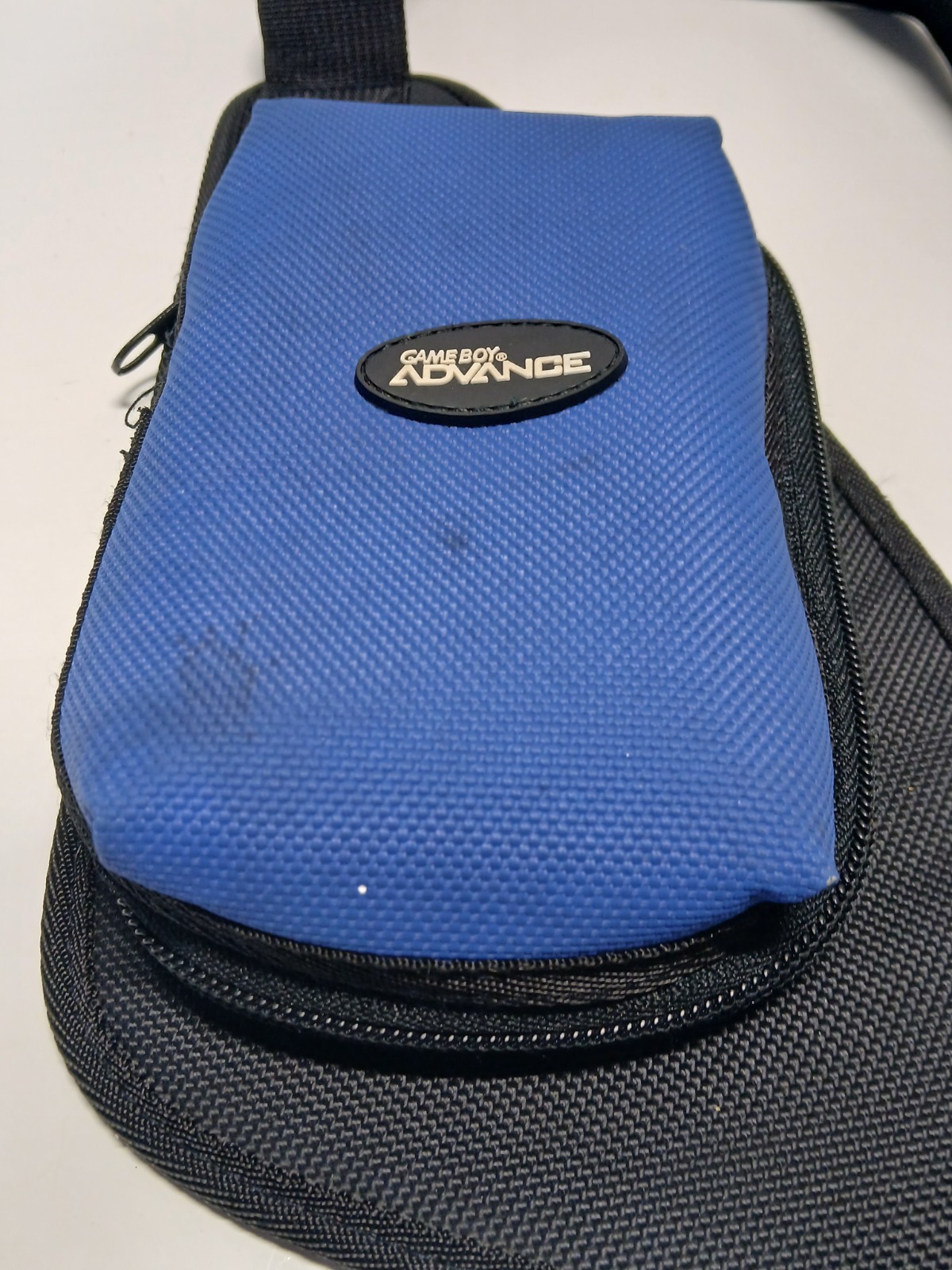 Vintage Nintendo Game Boy Advance Storage Case Cross Body Bag/ Fanny Pack Blue