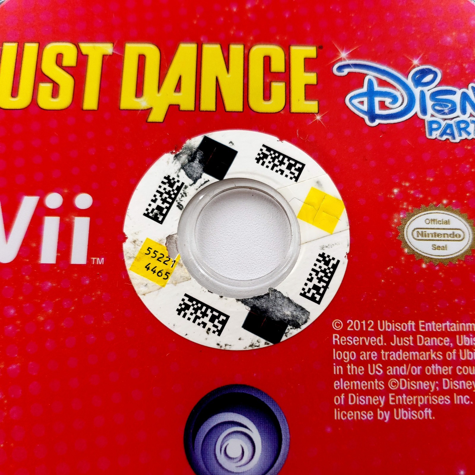Just Dance: Disney Party (Nintendo Wii, 2012) Complete Tested & Works