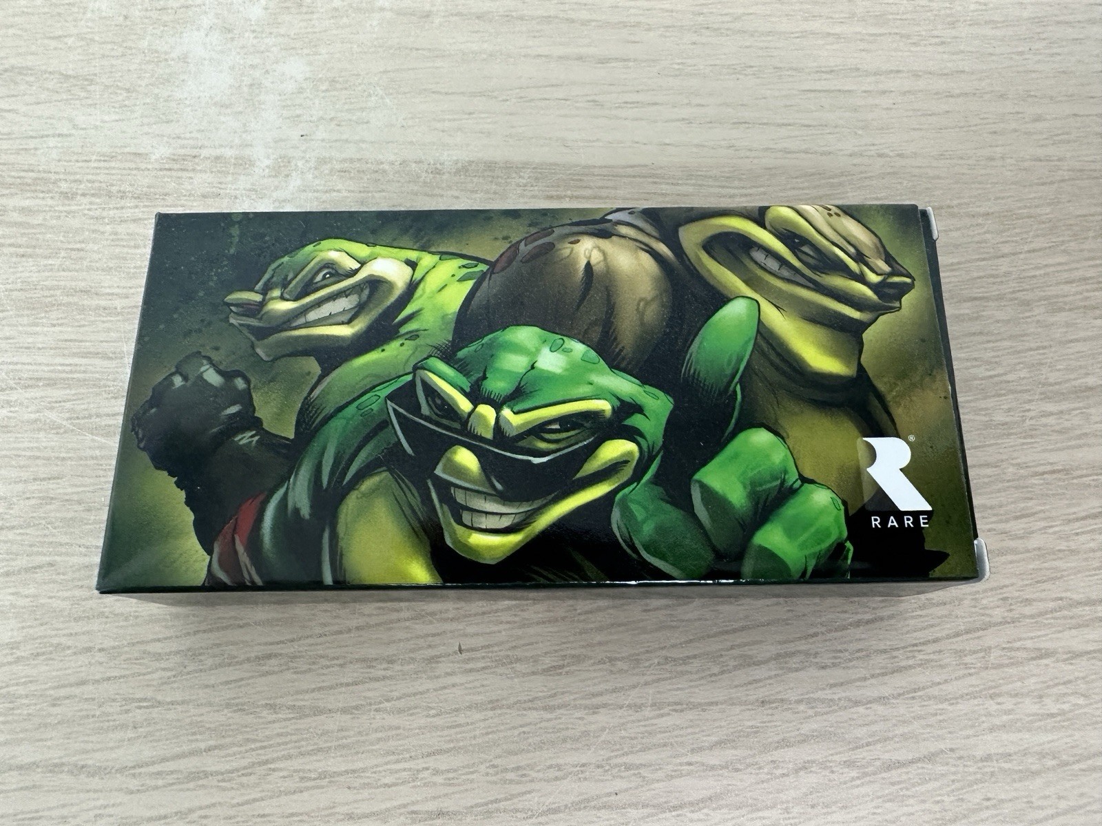 Loot Crate Battletoads Belt Buckle Microsoft 2017 Rare Golden Green Exclusive