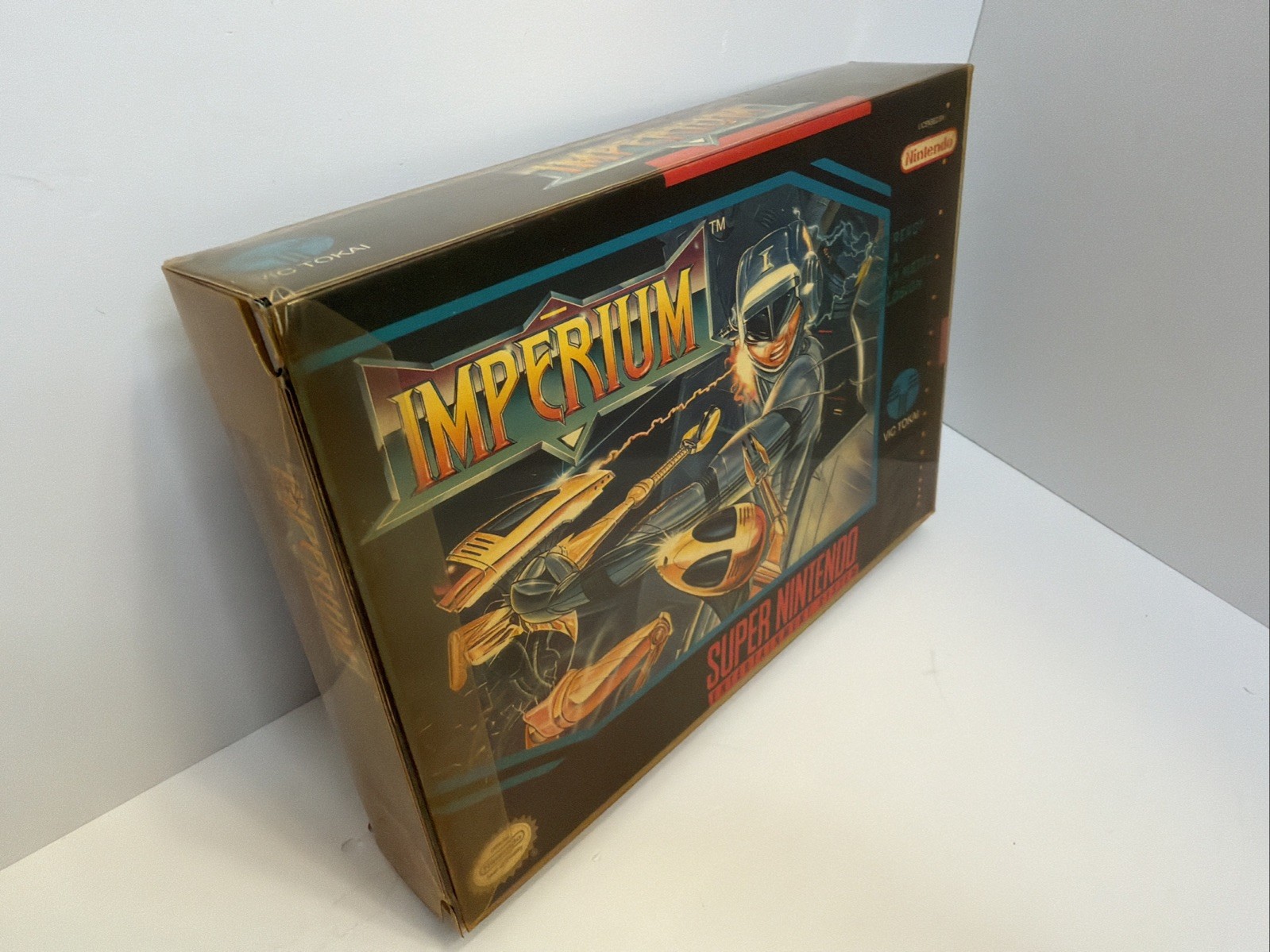 Imperium SNES Super Nintendo Game CIB Complete VGC Protective Case