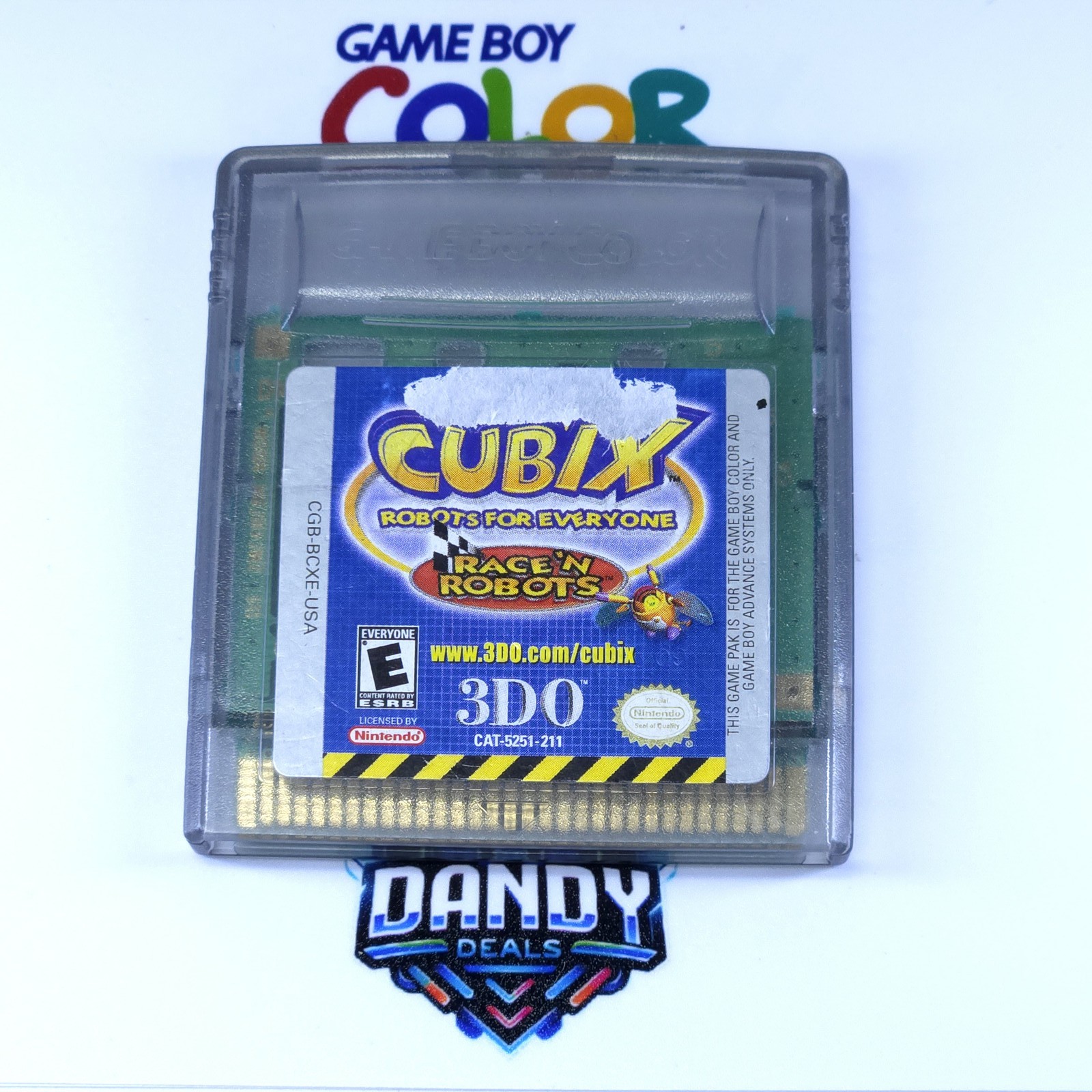 Cubix Robots for Everyone Race N Robots GBC Authentic, Tested – GameBoy Color