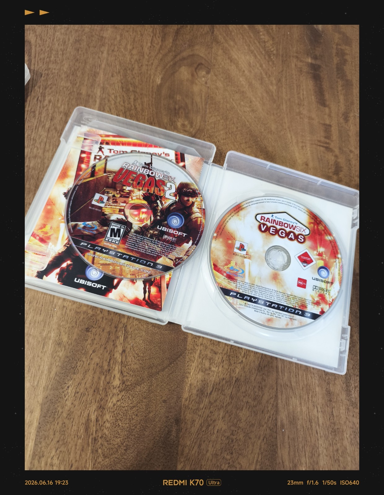 7 Game BUNDLE PS3 Rainbow Six Vegas 1&2 Metal Gear Solid 4 +More Free Shipping
