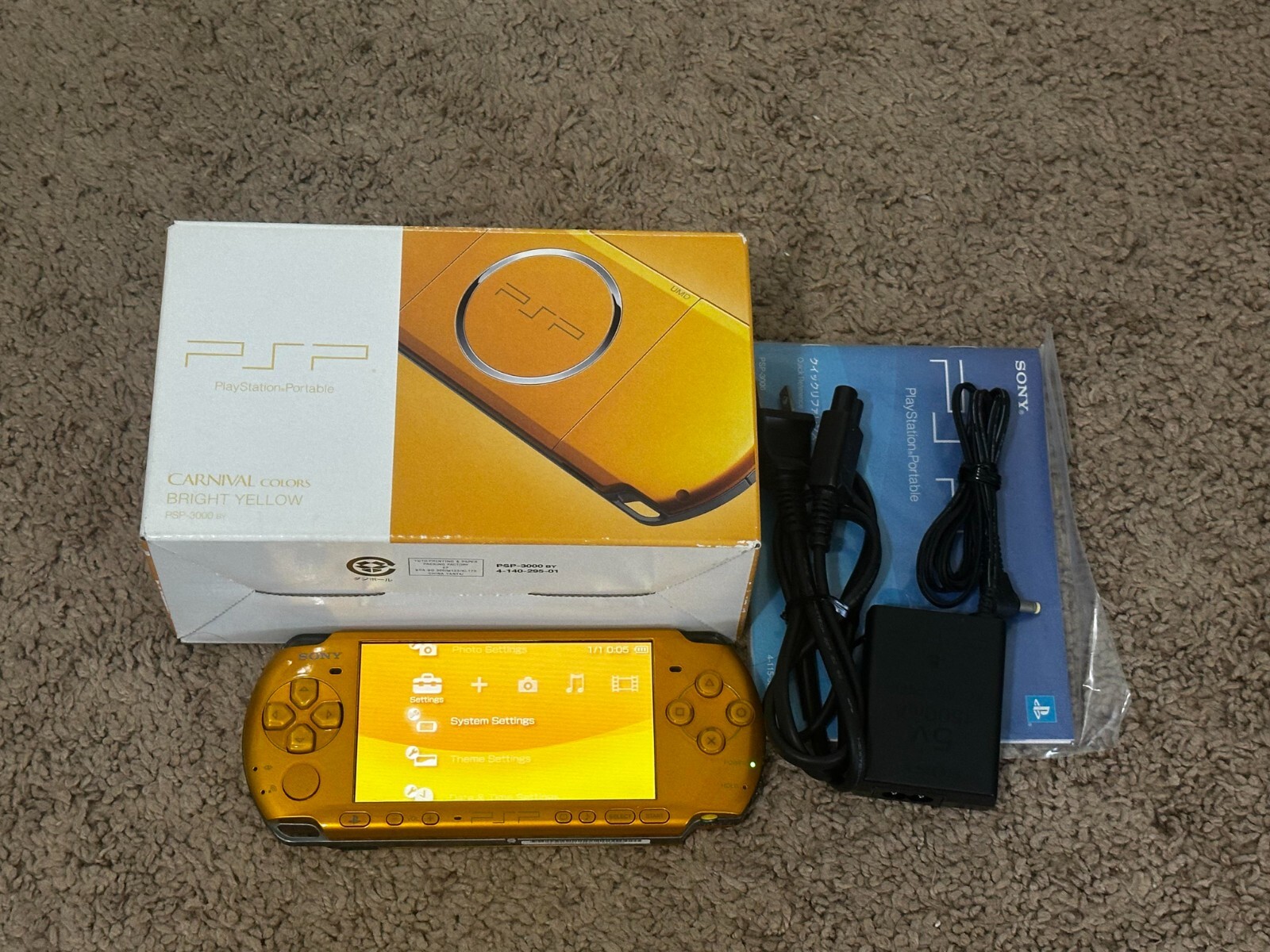 Sony PlayStation PSP 3000 | Shell | Charger & Battery | Box – SHIP IN 1-DAY