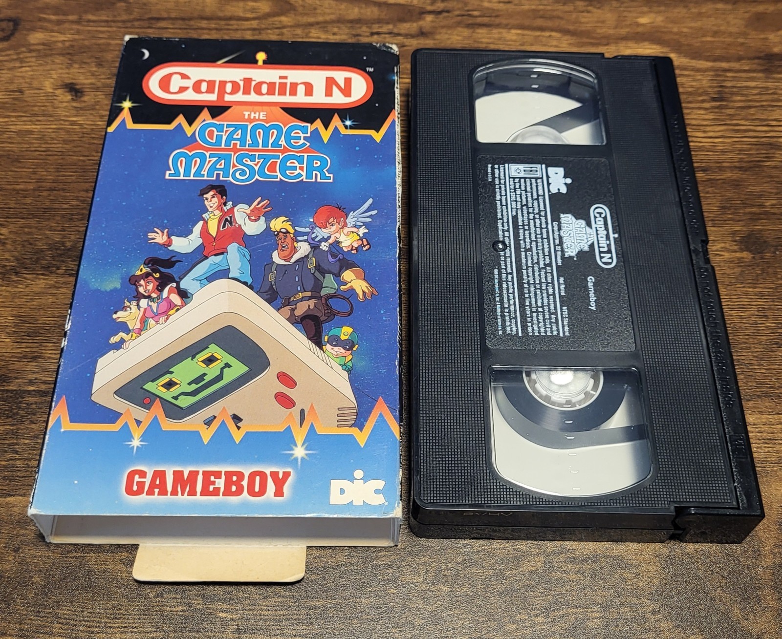 Captain N The Game Master: Gameboy – VHS – Nintendo NES Retro Gaming Cartoons