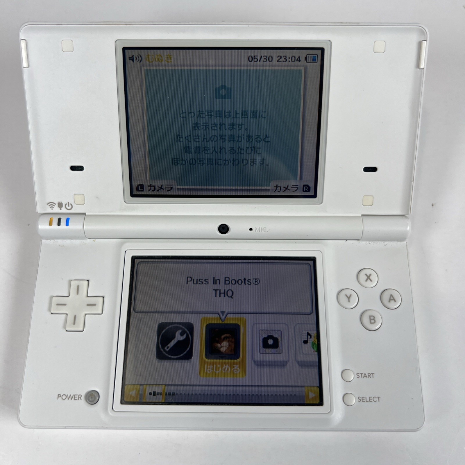 Nintendo DSi Console Japan Tested Working w/ Stylus -10 games