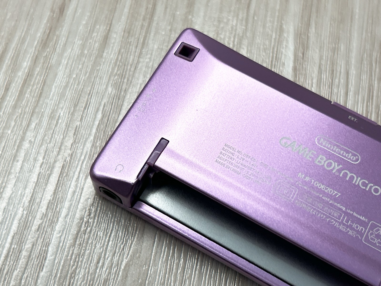 Nintendo GameBoy Micro Purple Pink Console Tested w/ Charger GBM – Near Mint