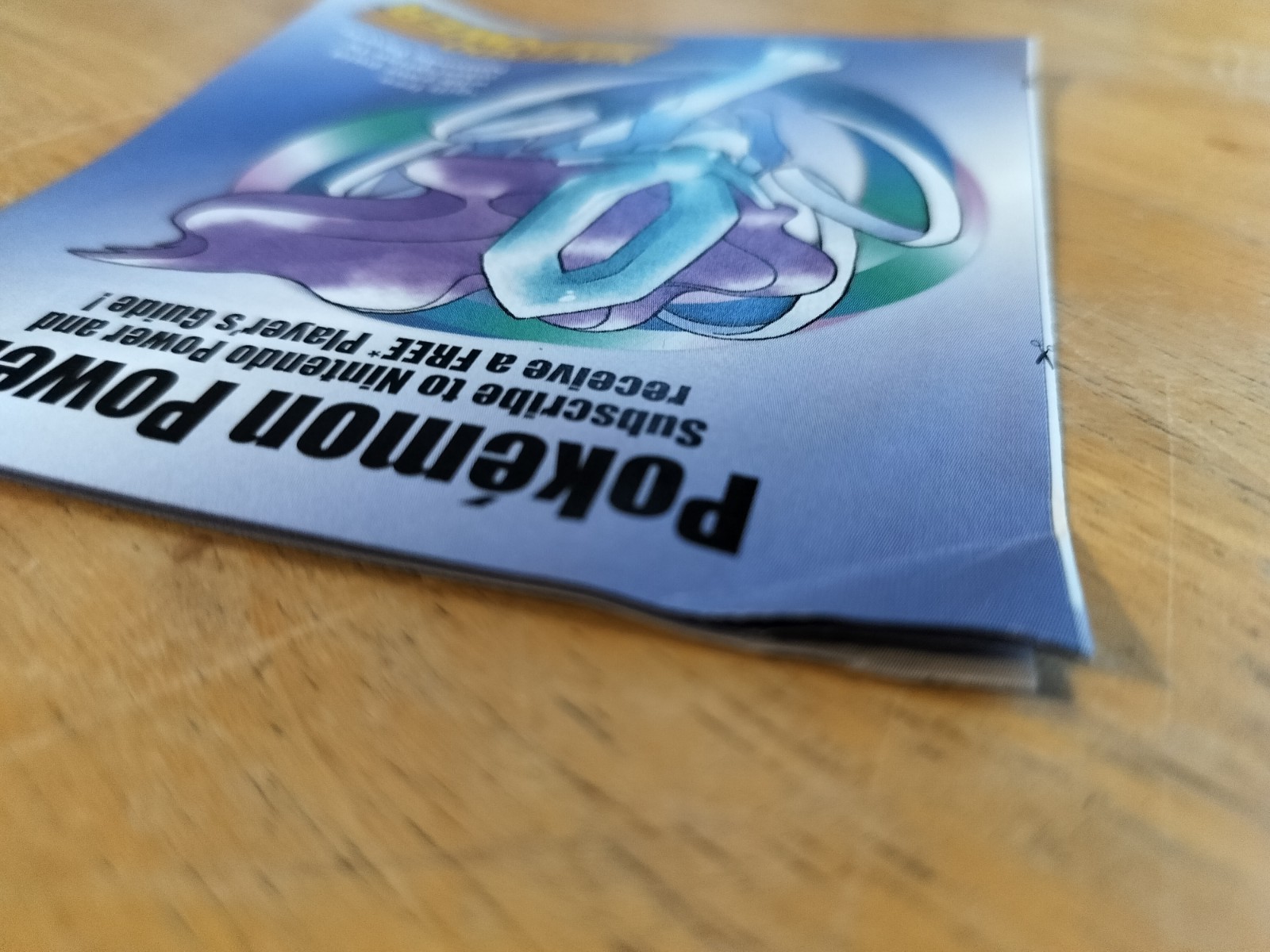 Pokemon Crystal Version Authentic Nintendo Power 2001 – *Insert Only* No Game