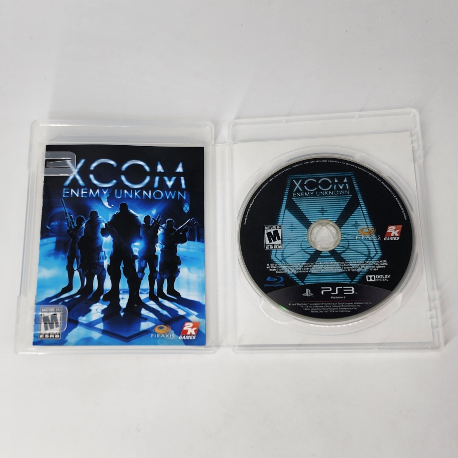XCOM: Enemy Unknown (PlayStation 3, 2012) Complete CIB w/ Manual – NICE DISC!