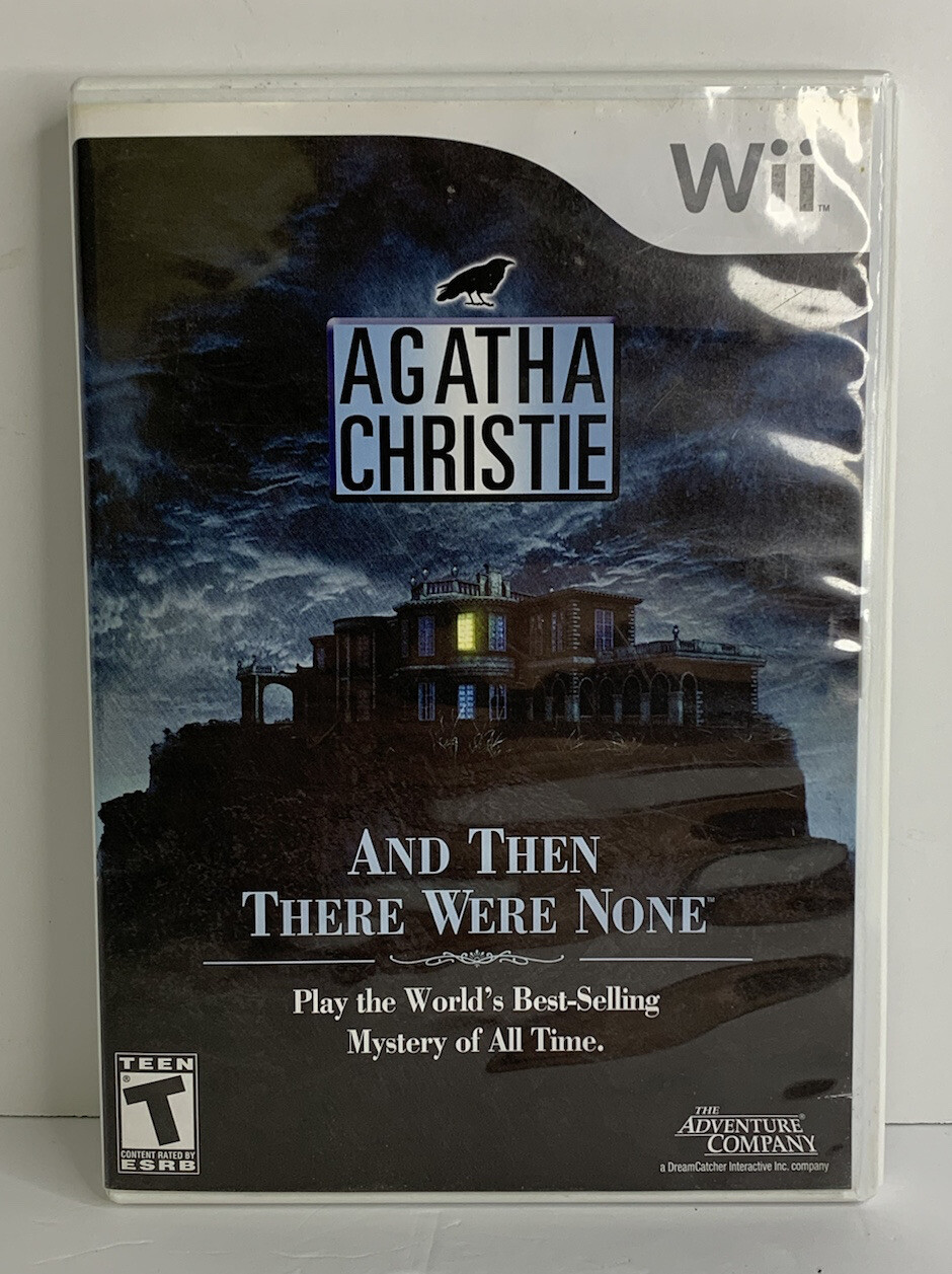 Agatha Christie: And Then There Were None (Nintendo Wii, 2008) No Manual – EUC