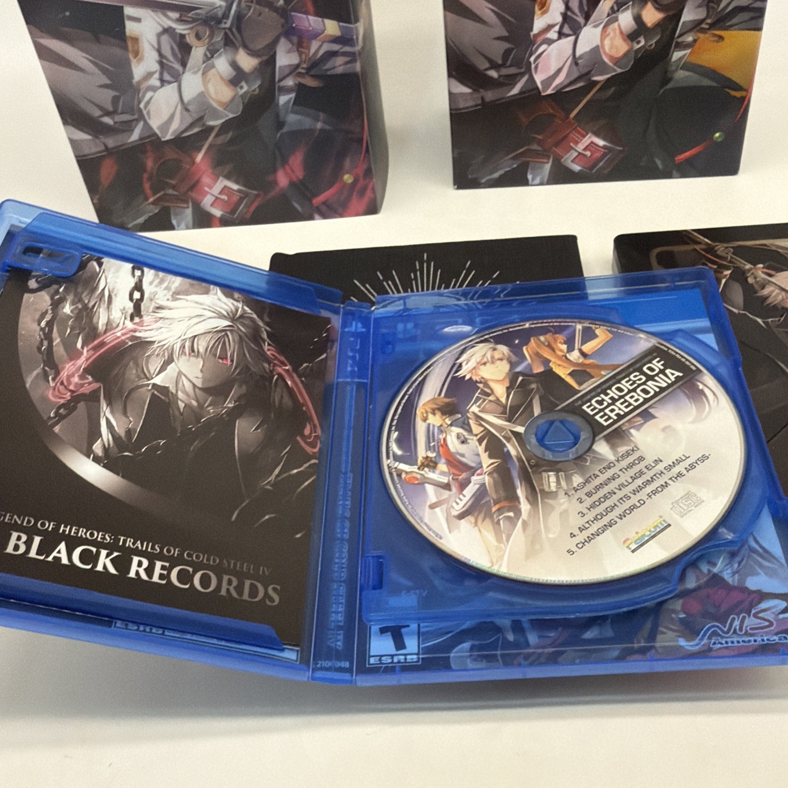 Legend of Heroes Trails of Cold Steel IV Limited Edition Collectors Box PS4!