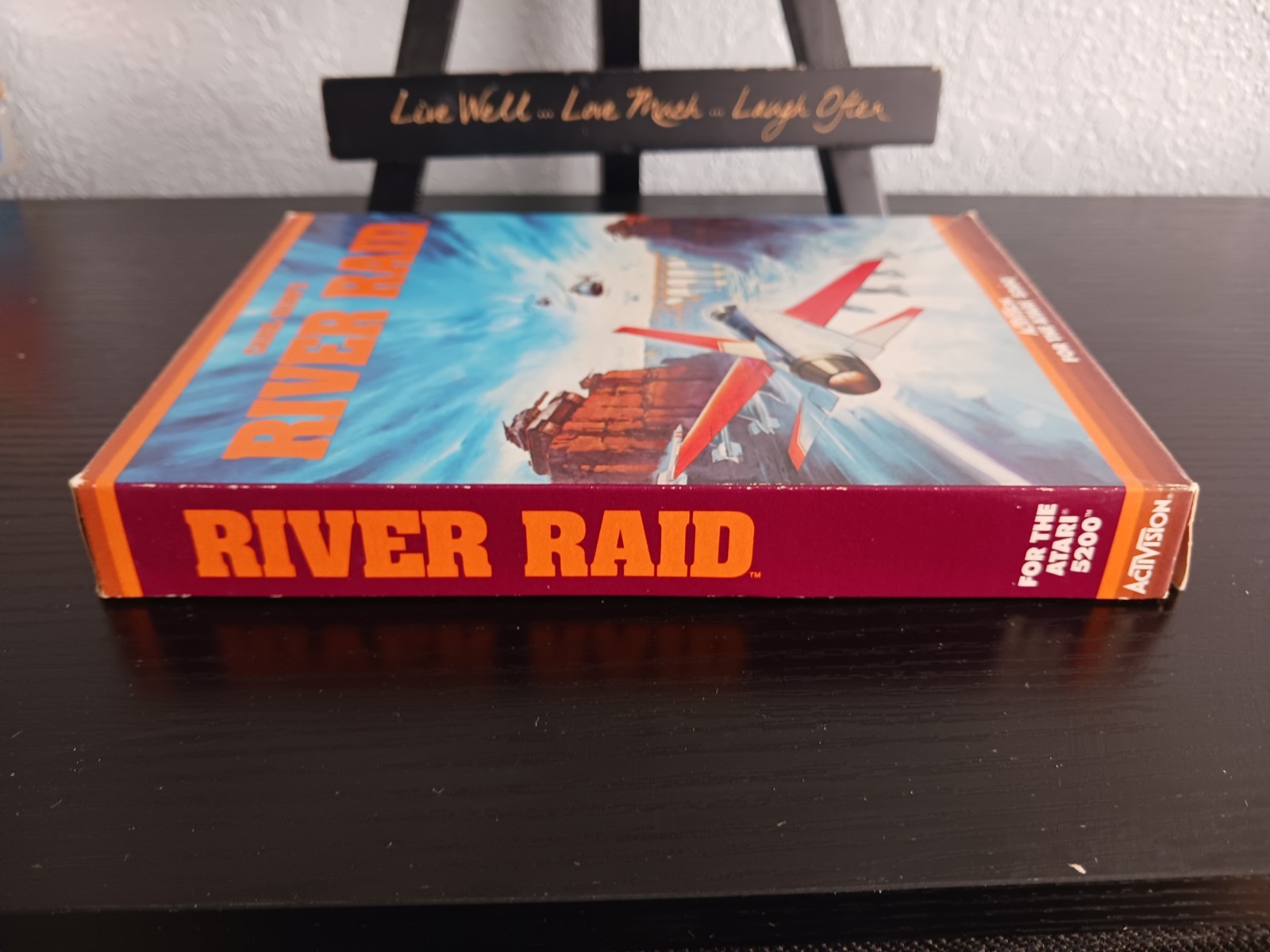 Carol Shaw’s River Raid Atari 5200 Activision W/ Catalog 1983 Vintage Tested