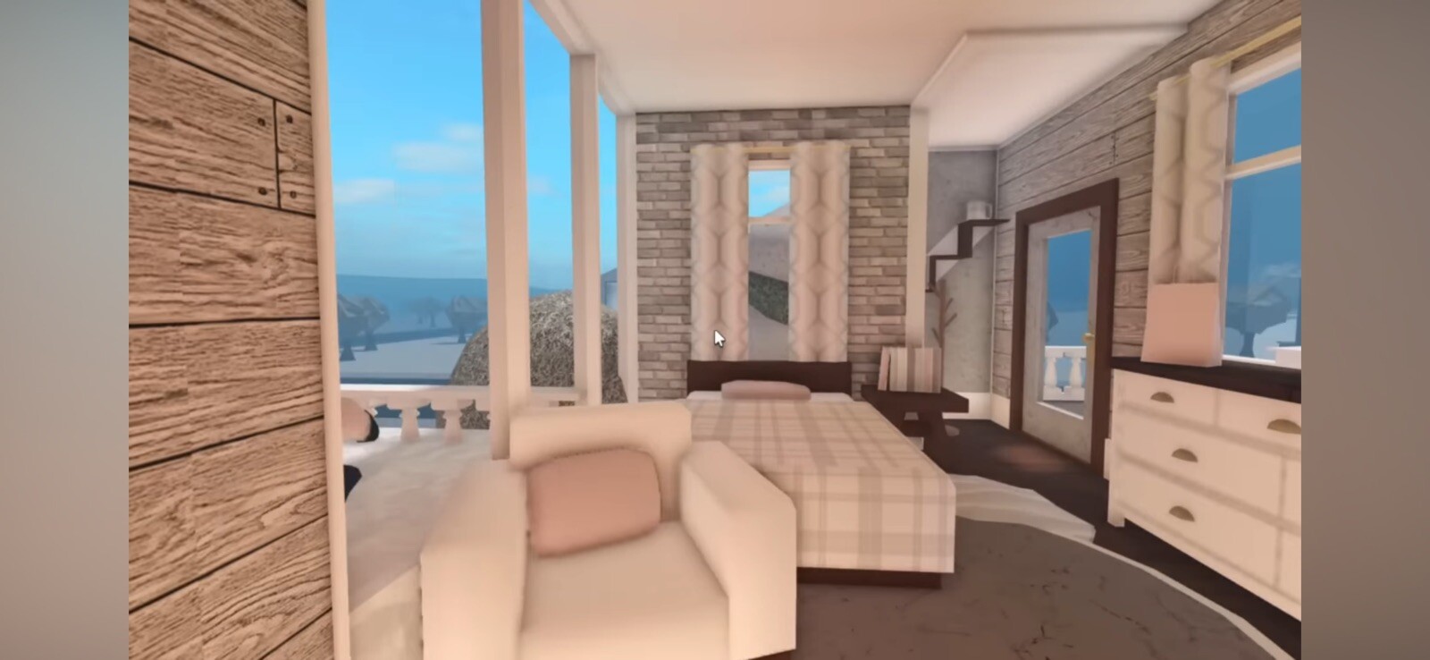 BLOXBURG ROBLOX PERSONAL WINTER WONDERLAND MANSION BUILDER!DESCRIPTION FOR INFO