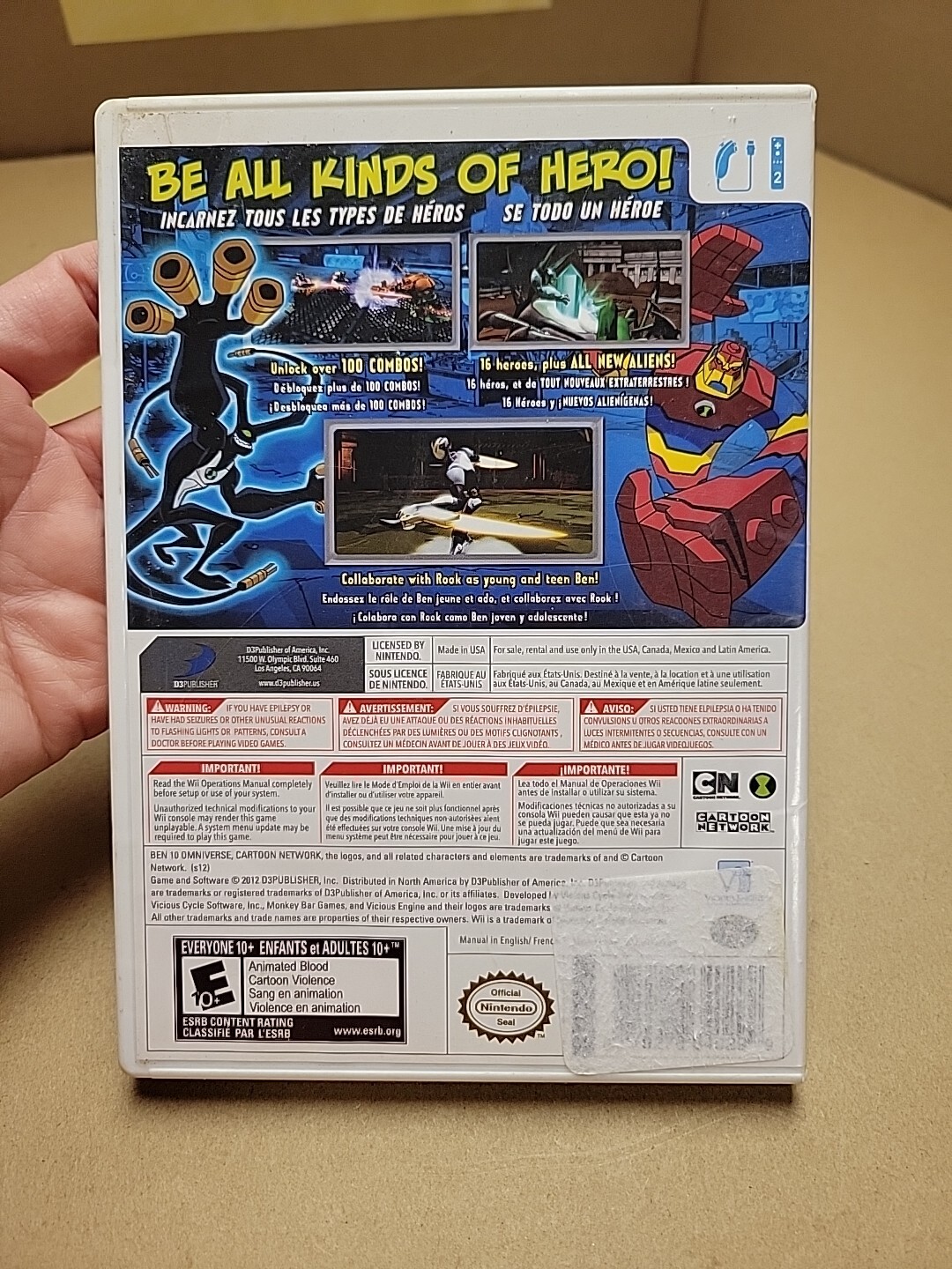 Ben 10: Omniverse (Nintendo Wii, 2012)