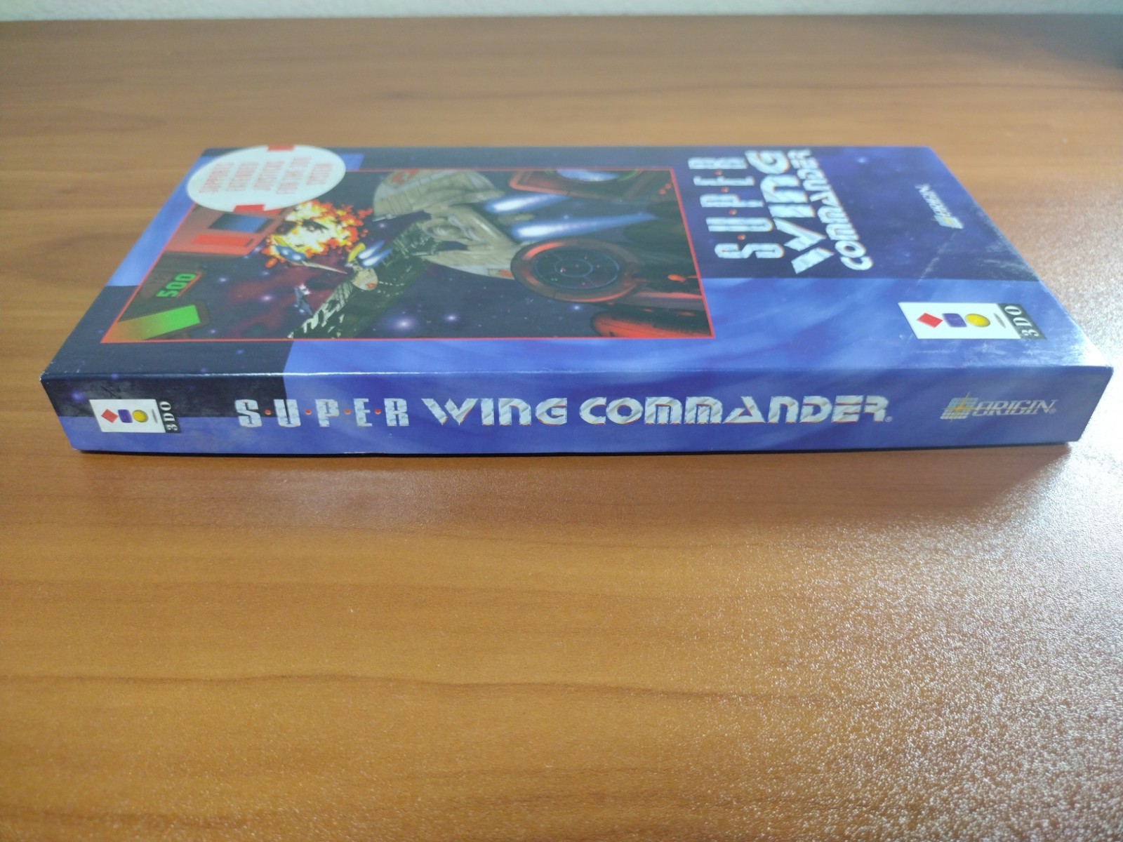 Super Wing Commander (3DO, 1994) Long Box + Manual & Jewel Case (No Disc) NM Box