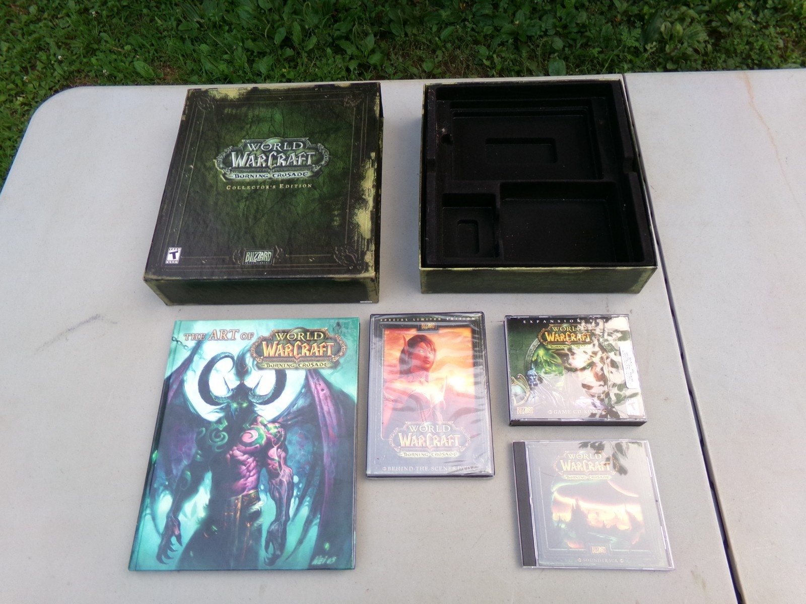 World of Warcraft The Burning Crusade Collectors Edition Some Sealed
