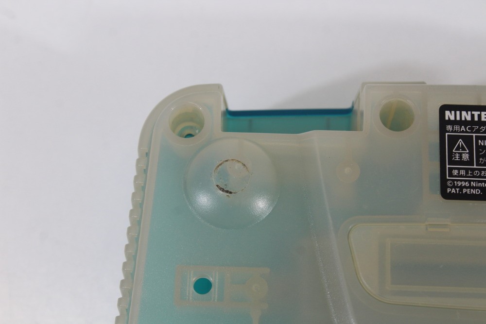 Nintendo 64 N64 OEM Toys R Us Clear Blue White Console Replacement Shell Cos.Da2