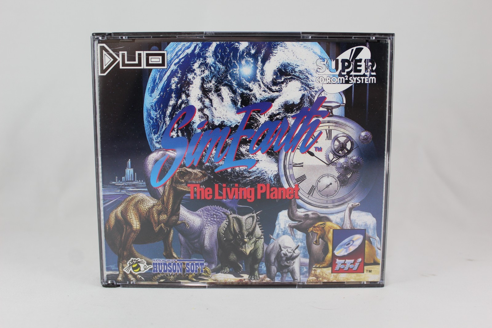 1993 SimEarth: The Living Planet (TurboGrafx CD TurboDuo) Complete Authentic