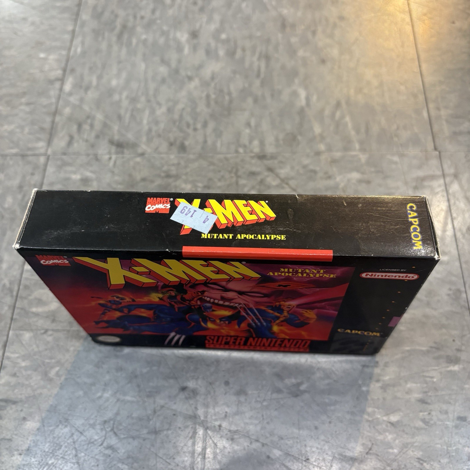 X-Men: Mutant Apocalypse Super Nintendo SNES in Box with Manual CIB
