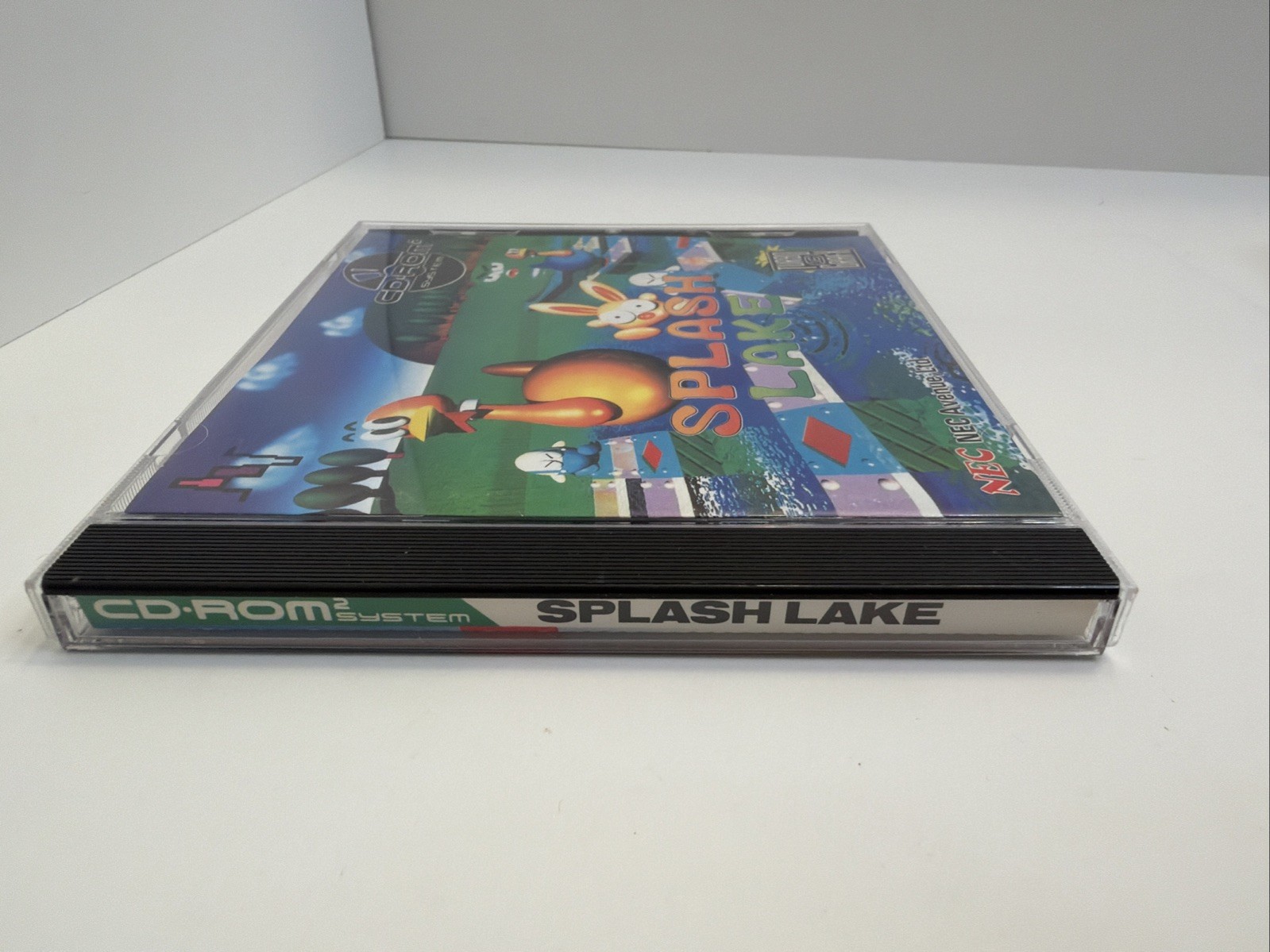 Splash Lake TurboGrafx-16 CD PC Engine Tested Complete CIB