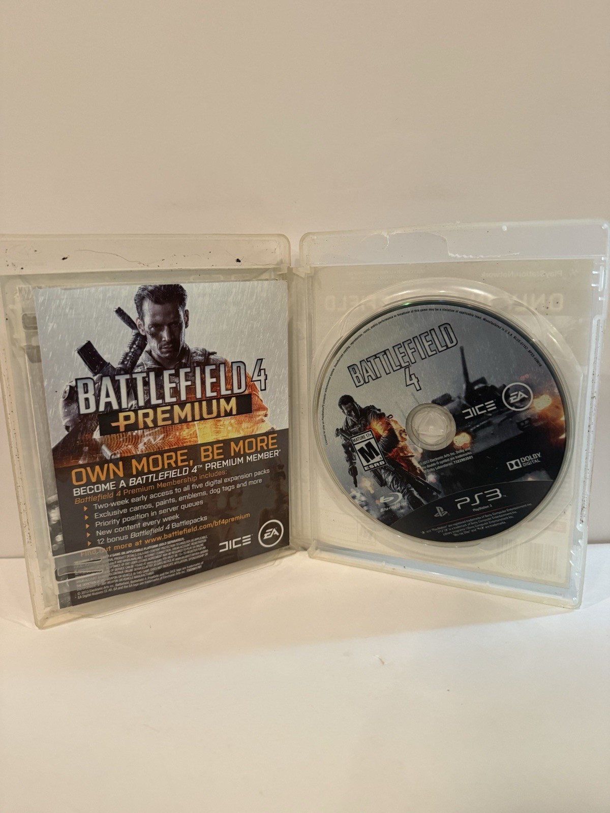 Battlefield 4 (Sony PlayStation 3, 2013) – CIB Complete – Tested