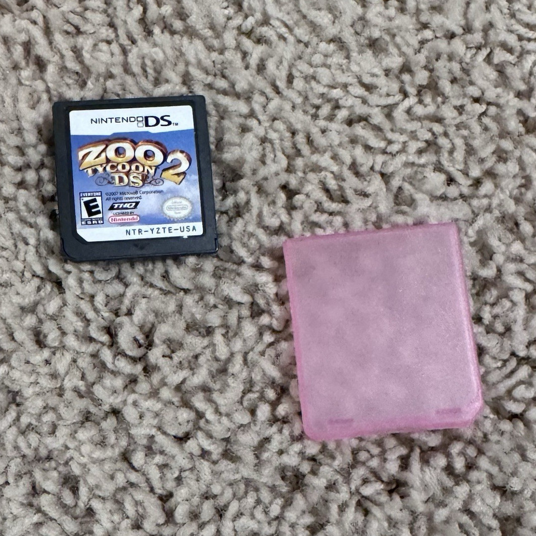 OEM THQ Zoo Tycoon 2 DS Nintendo DS NTSC-U/C Zoo Tycoon Series E