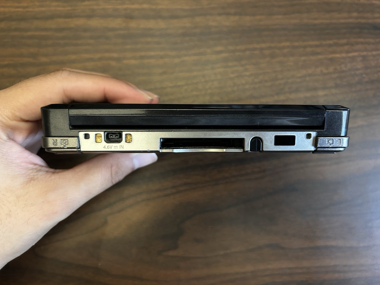 BLACK DOT ON SCREEN Nintendo 3DS Handheld System tested/working- black (B)
