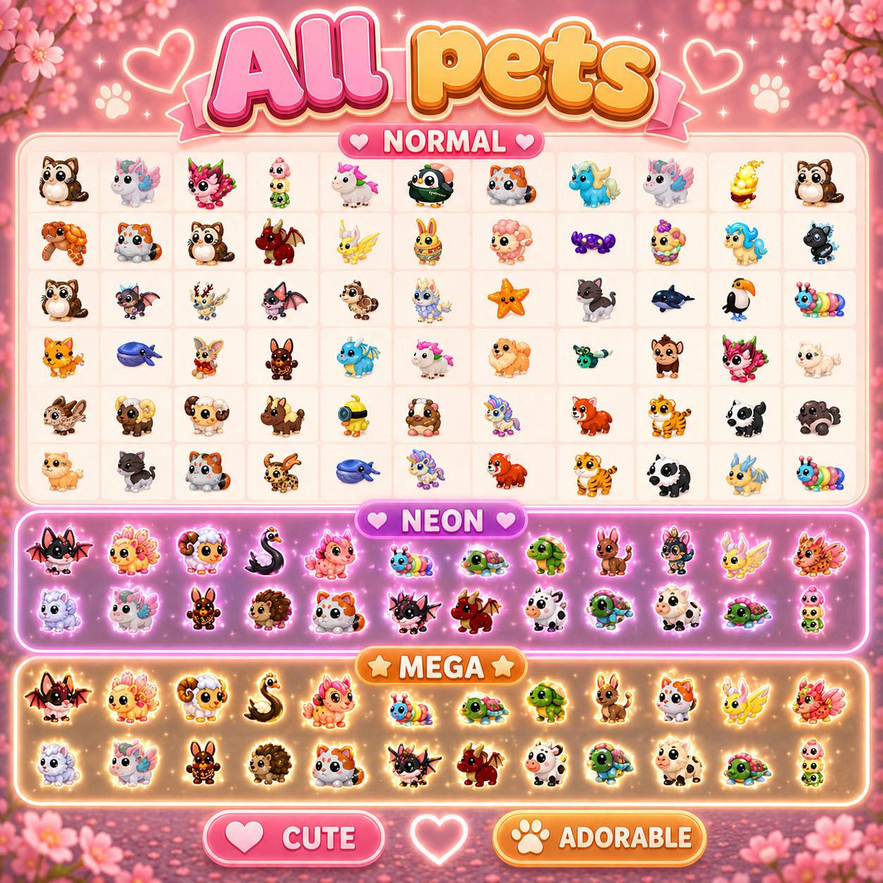 All Pets ✨ Adopt From Me Today ✨ Fast Delivery ✨ Top Picks ✨