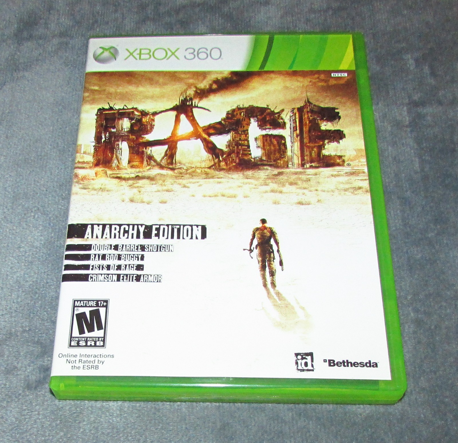 Rage for Xbox 360 Complete / Fast Free Shipping!