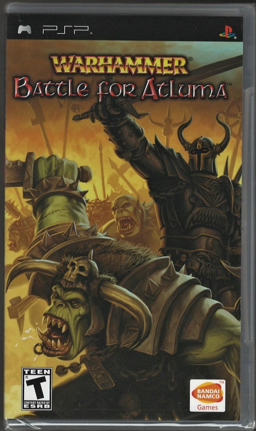Warhammer Warcry Battle for Atluma PSP (Brand New Factory Sealed US Version) Son