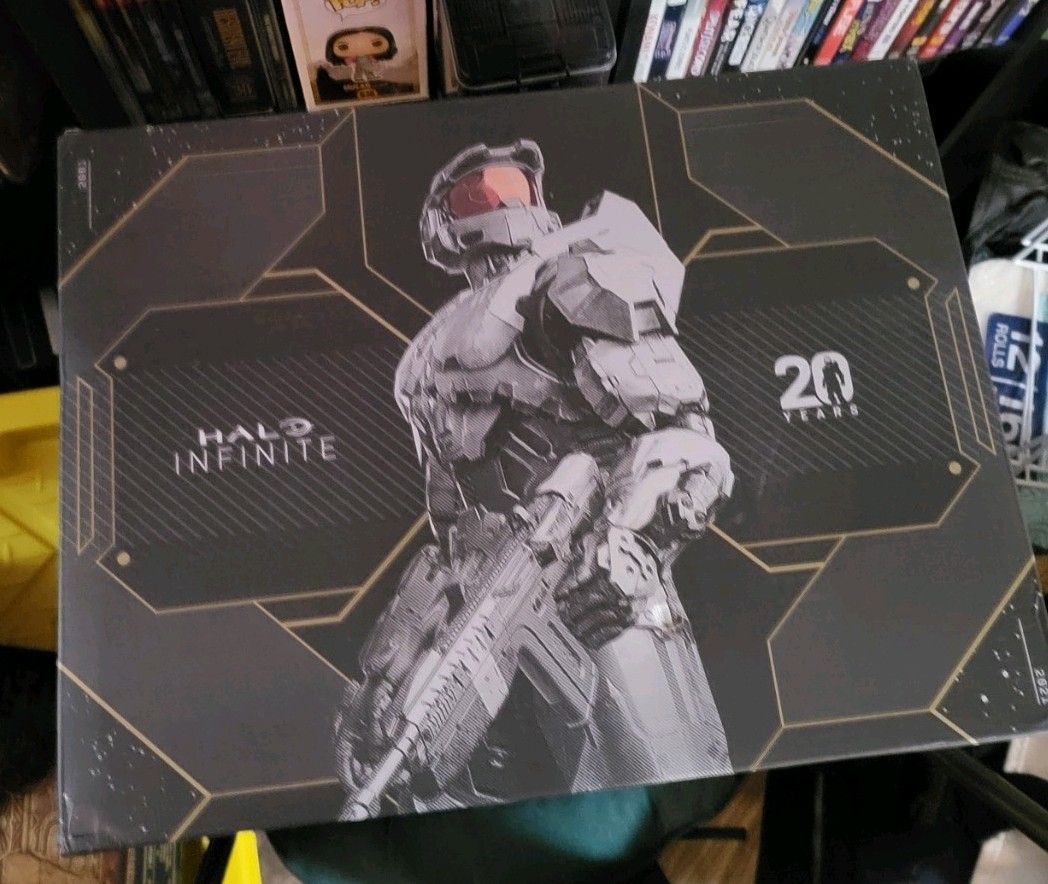 Xbox Series X Halo Infinite Limited Edition Console Box w Styrofoam inserts Only