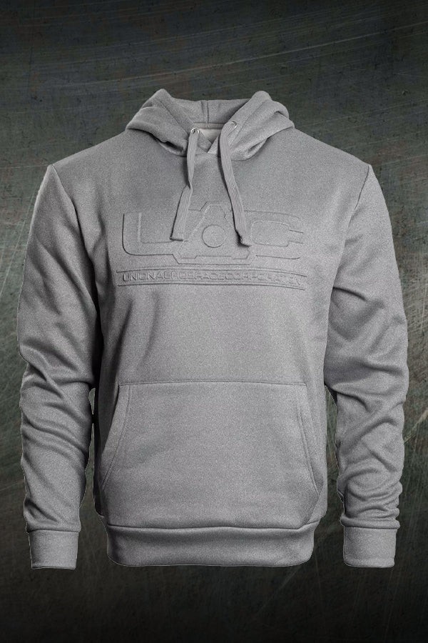 Bethesda Doom UAC Gray Hoodie- Medium NEW